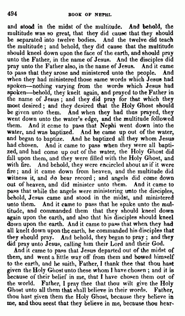 Book Of Mormon - 3 Nephi - Page 494