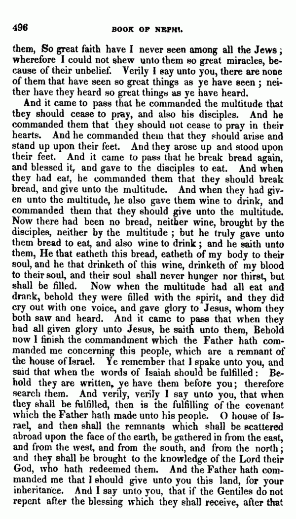 Book Of Mormon - 3 Nephi - Page 496