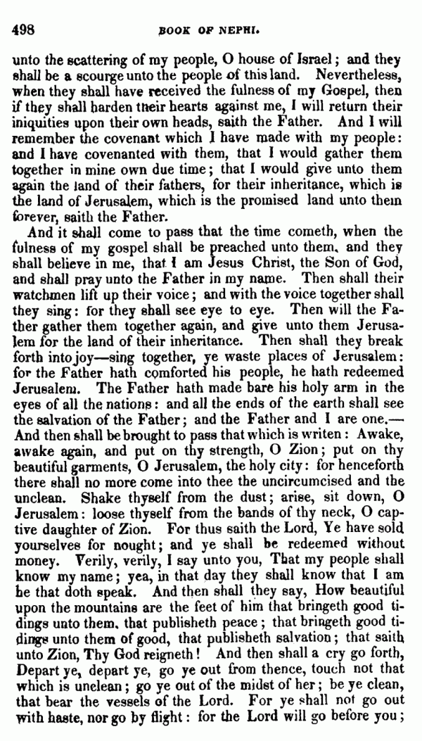 Book Of Mormon - 3 Nephi - Page 498