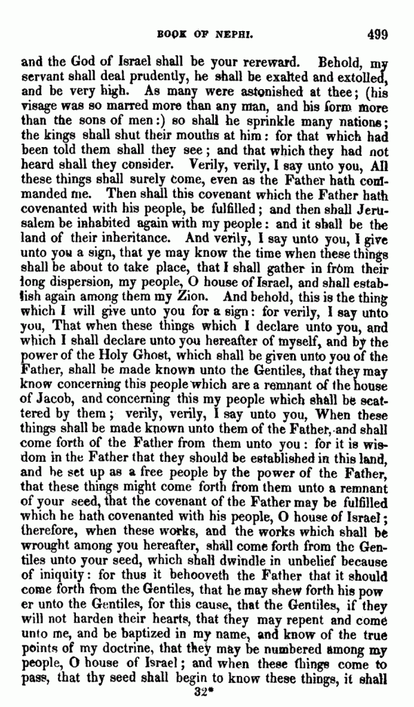 Book Of Mormon - 3 Nephi - Page 499