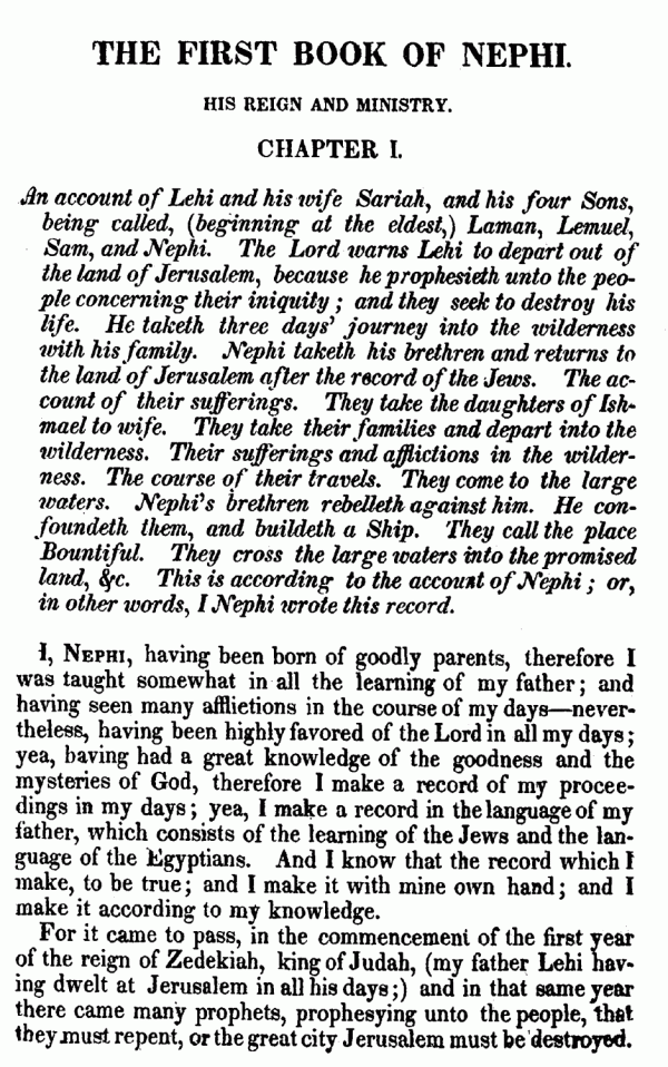 Book Of Mormon - 1 Nephi - Page 5
