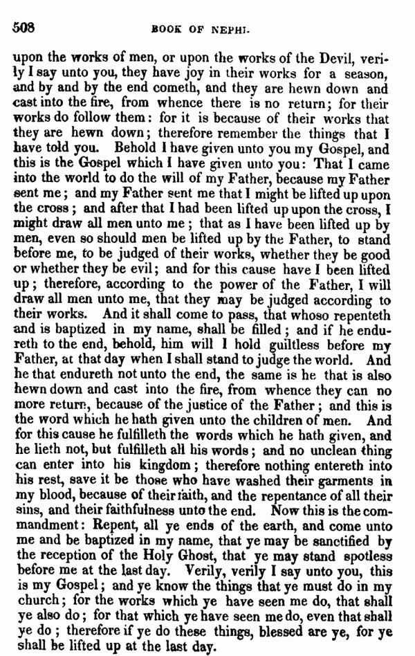 Book Of Mormon - 3 Nephi - Page 508