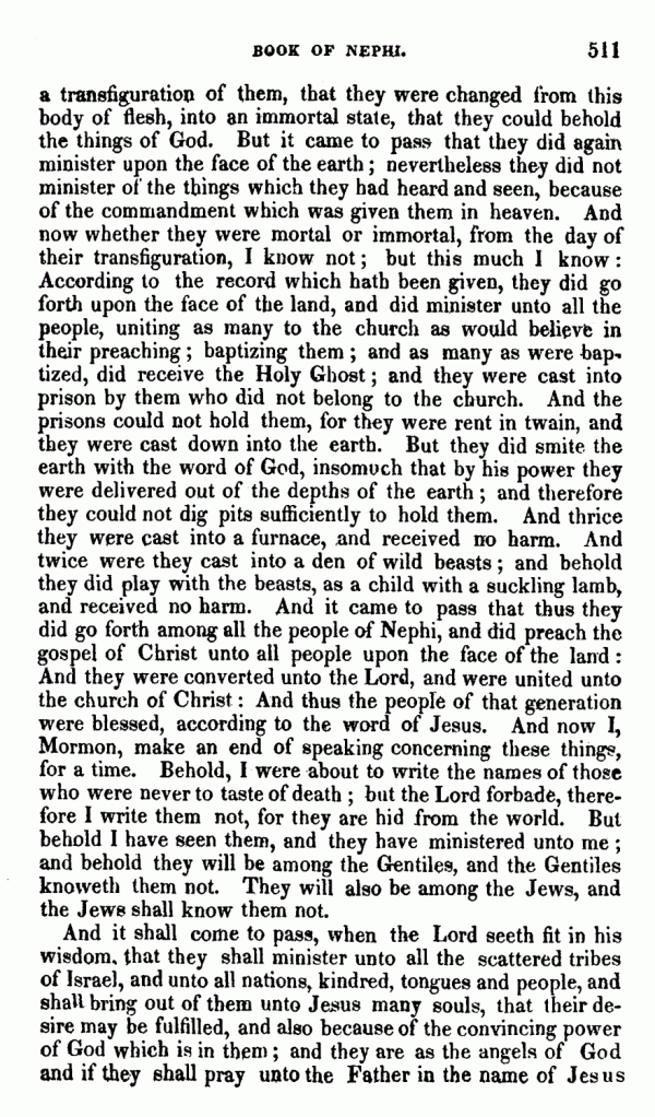 Book Of Mormon - 3 Nephi - Page 511
