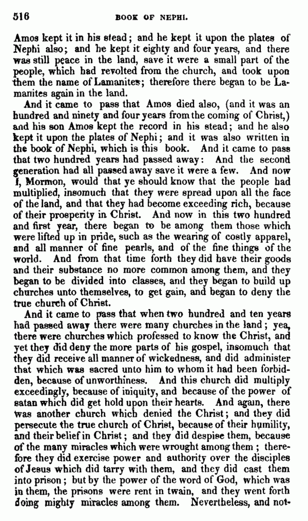Book Of Mormon - 4 Nephi - Page 516