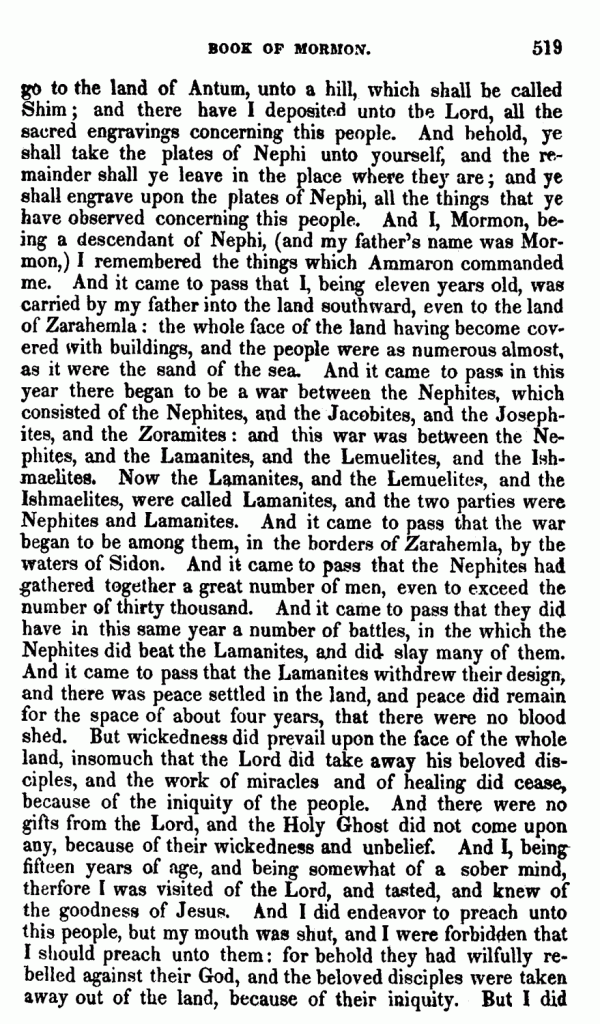 Book Of Mormon Page 519