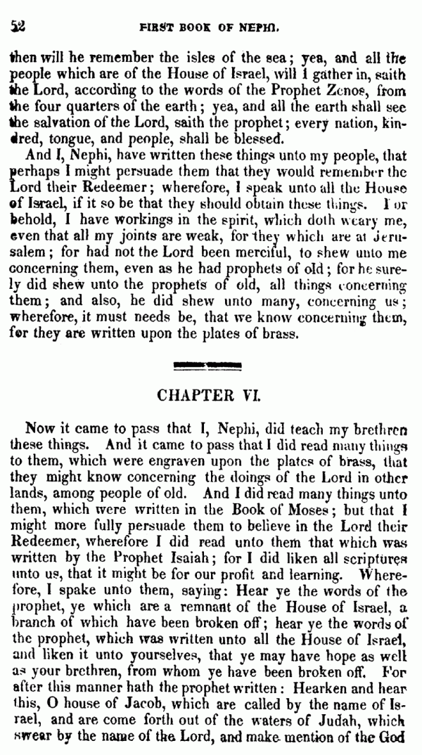 Book Of Mormon - 1 Nephi - Page 52