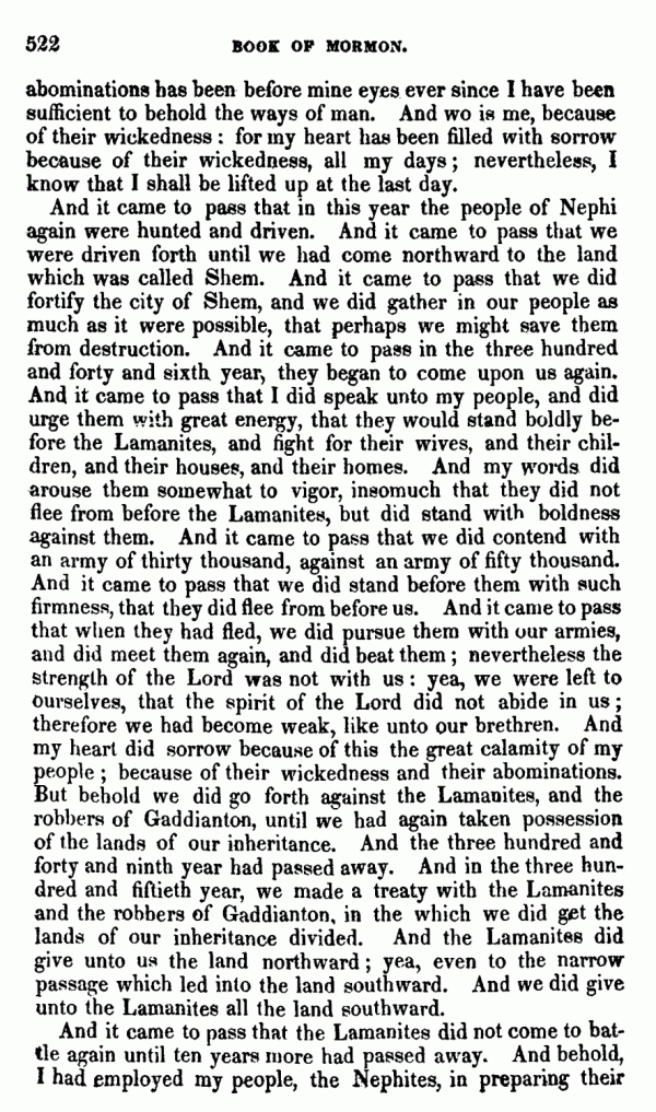 Book Of Mormon Page 522
