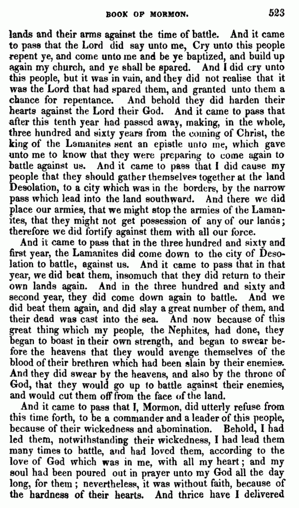 Book Of Mormon Page 523
