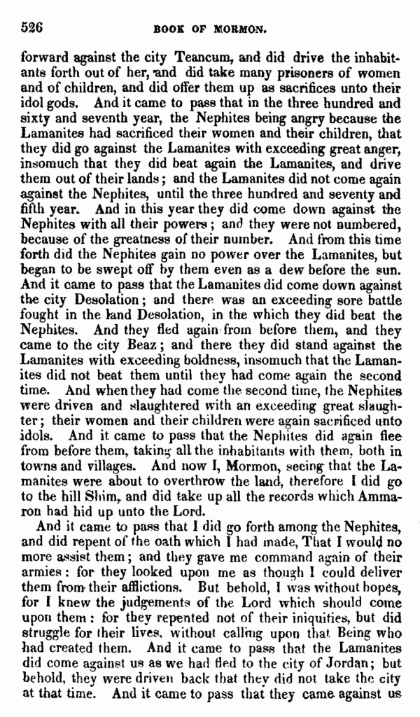 Book Of Mormon Page 526