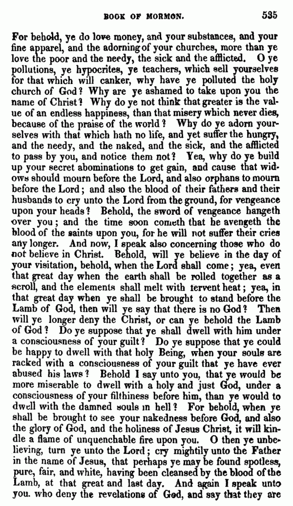 Book Of Mormon Page 535