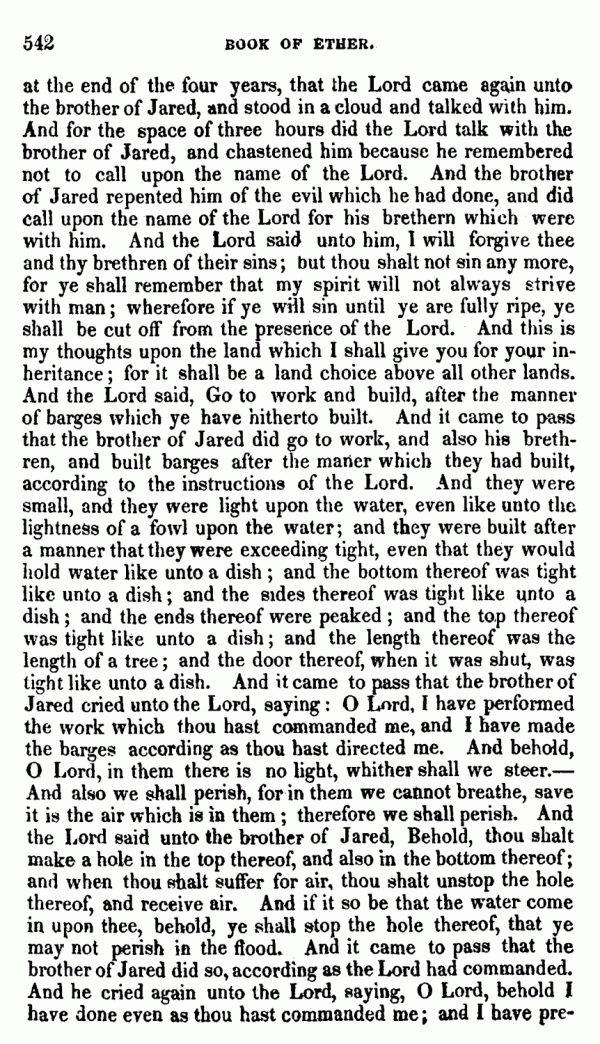 Book Of Mormon - Ether - Page 542