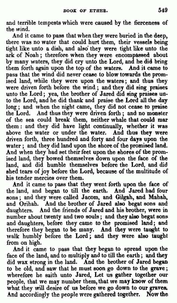 Book Of Mormon - Ether - Page 549