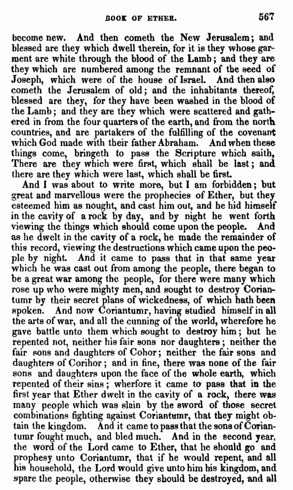 Book of Mormon - Ether - Page 567