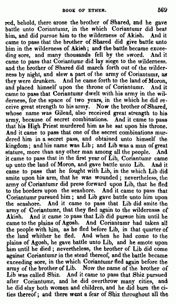 Book of Mormon - Ether - Page 569