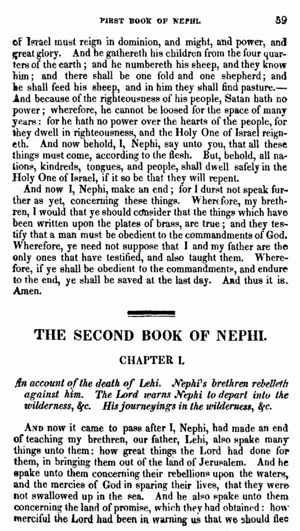 Book Of Mormon - 1 Nephi - Page 59