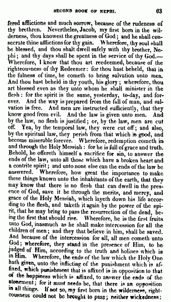 Book Of Mormon - 2 Nephi - Page 63