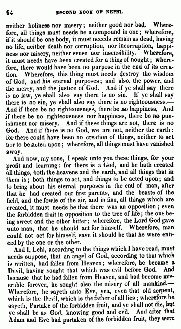 Book Of Mormon - 2 Nephi - Page 64