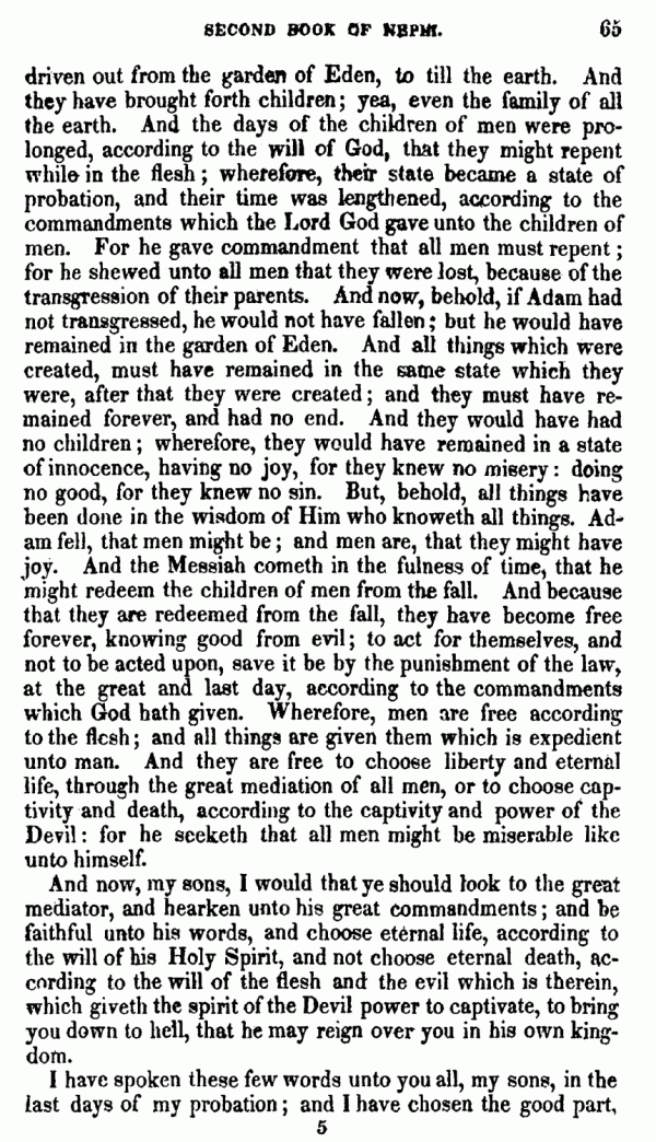 Book Of Mormon - 2 Nephi - Page 65