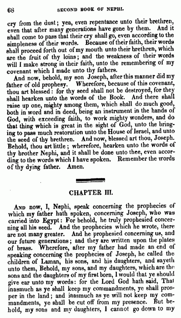 Book Of Mormon - 2 Nephi - Page 68