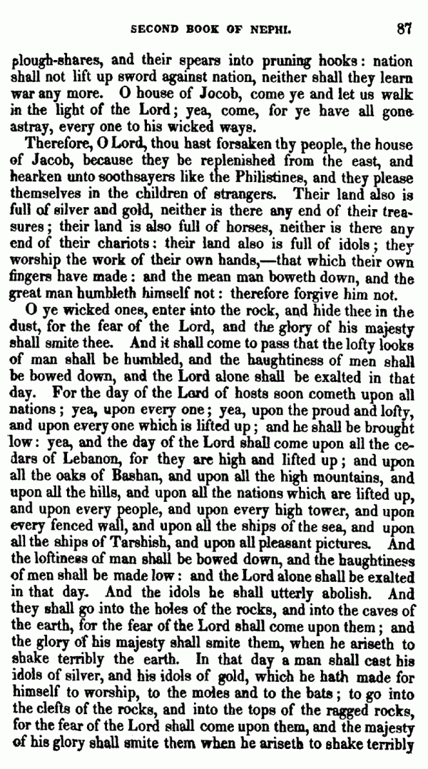 Book Of Mormon - 2 Nephi - Page 87