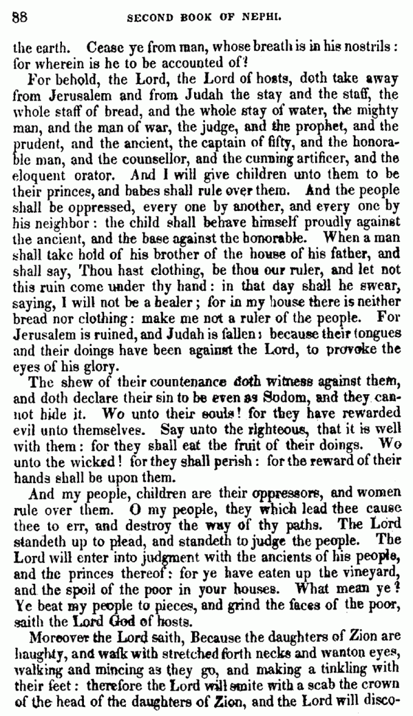 Book Of Mormon - 2 Nephi - Page 88