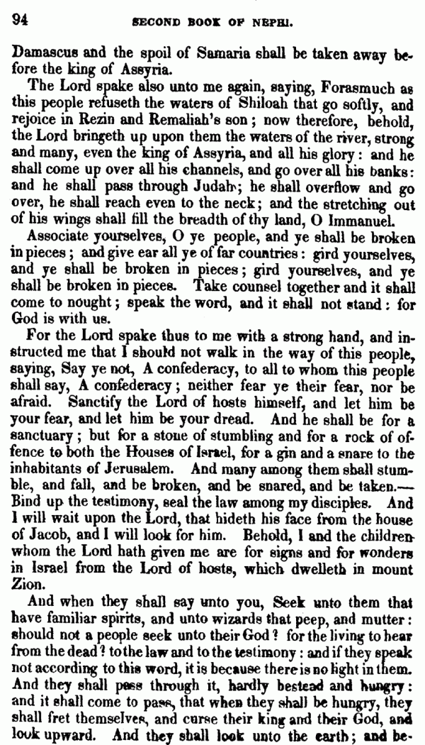 Book Of Mormon - 2 Nephi - Page 94