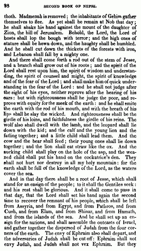 Book Of Mormon - 2 Nephi - Page 98